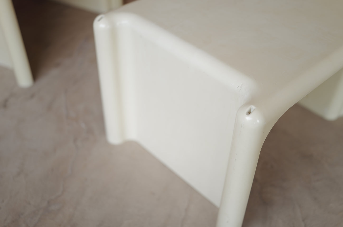 Pair of Scagno side tables by Giotto Stoppino for Elco, 1960s