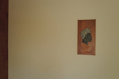 1960s Mosaic Wall Art on Teak Panel