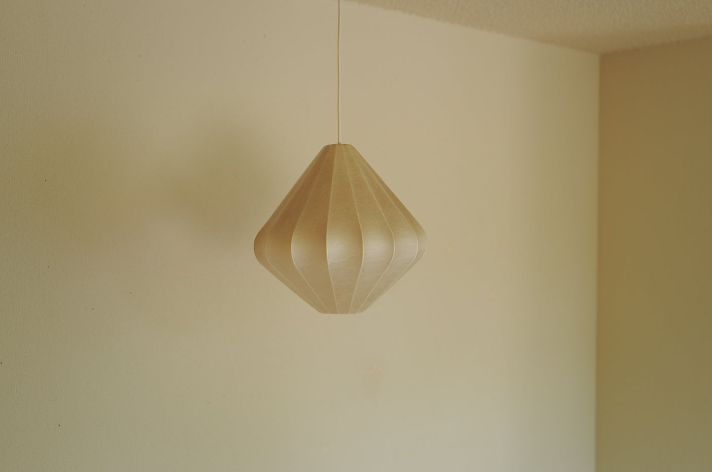 1960s cocoon pendant lamp  by goldkant