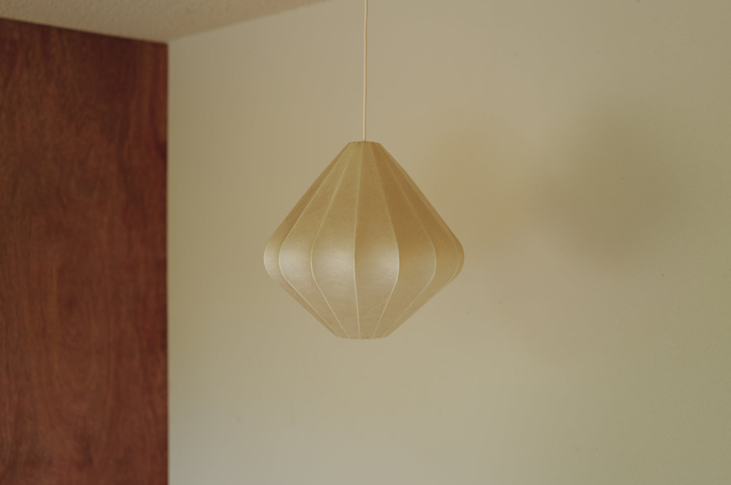 1960s cocoon pendant lamp  by goldkant