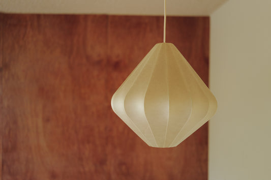 1960s cocoon pendant lamp  by goldkant