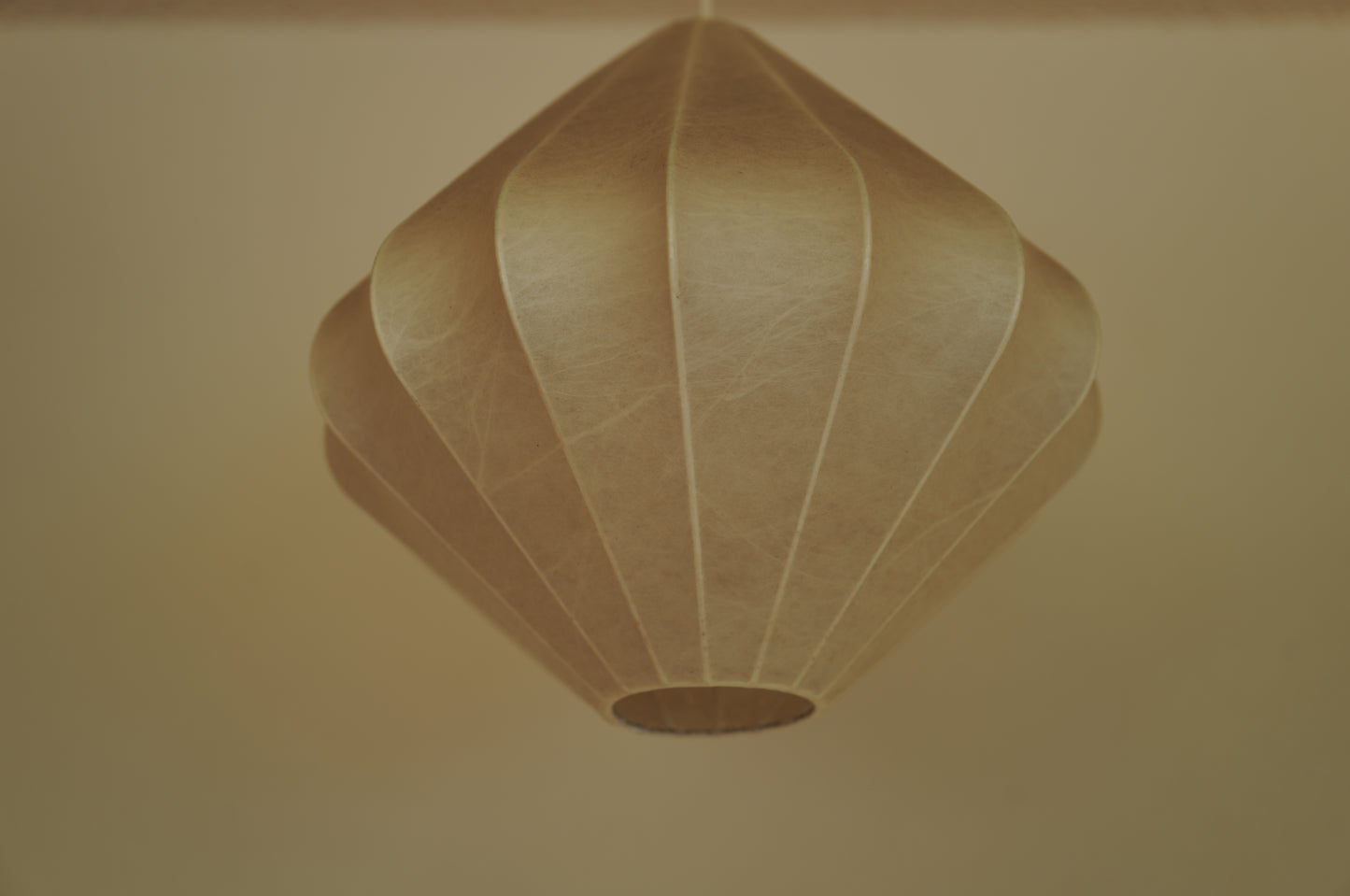 1960s cocoon pendant lamp  by goldkant