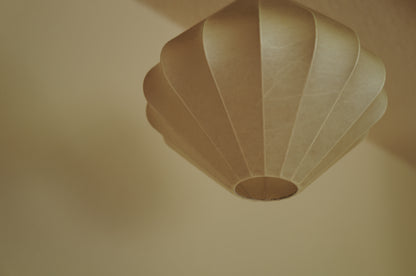 1960s cocoon pendant lamp  by goldkant