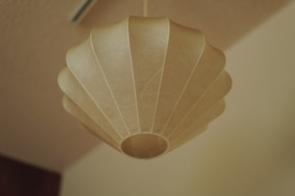 1960s cocoon pendant lamp  by goldkant