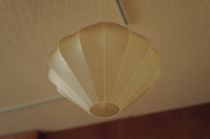 1960s cocoon pendant lamp  by goldkant