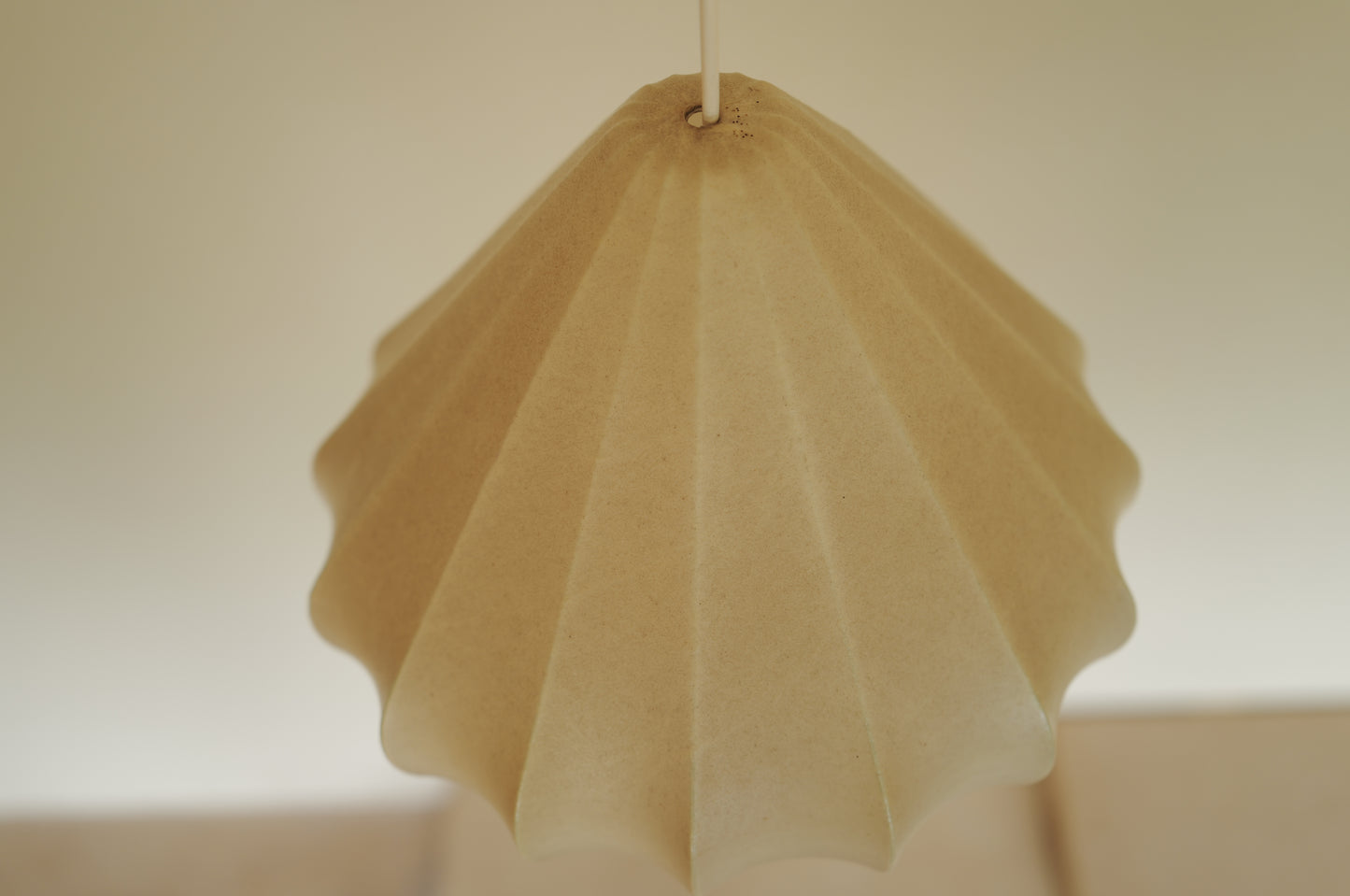 1960s cocoon pendant lamp  by goldkant