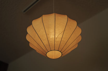 1960s cocoon pendant lamp  by goldkant