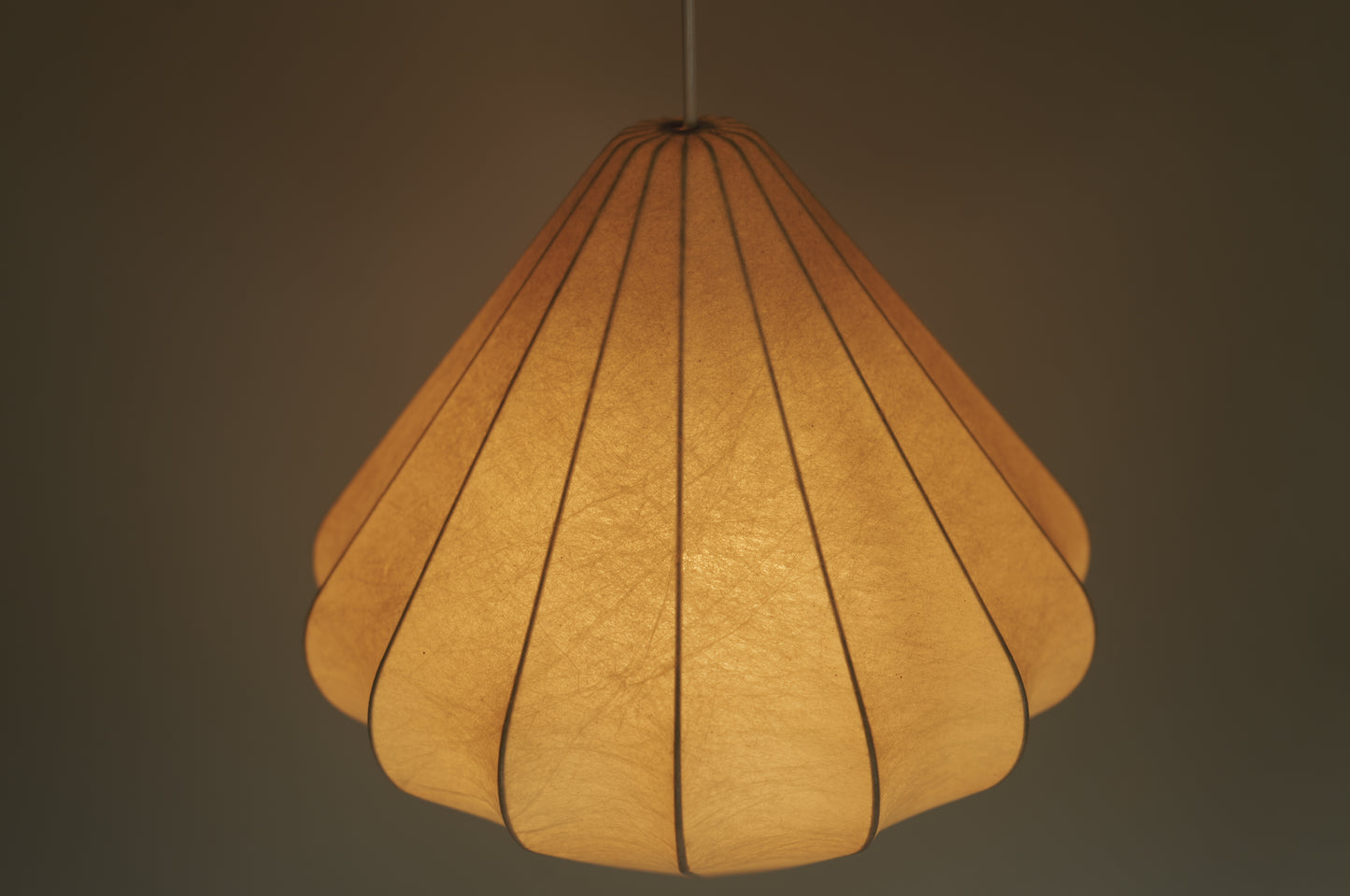 1960s cocoon pendant lamp  by goldkant