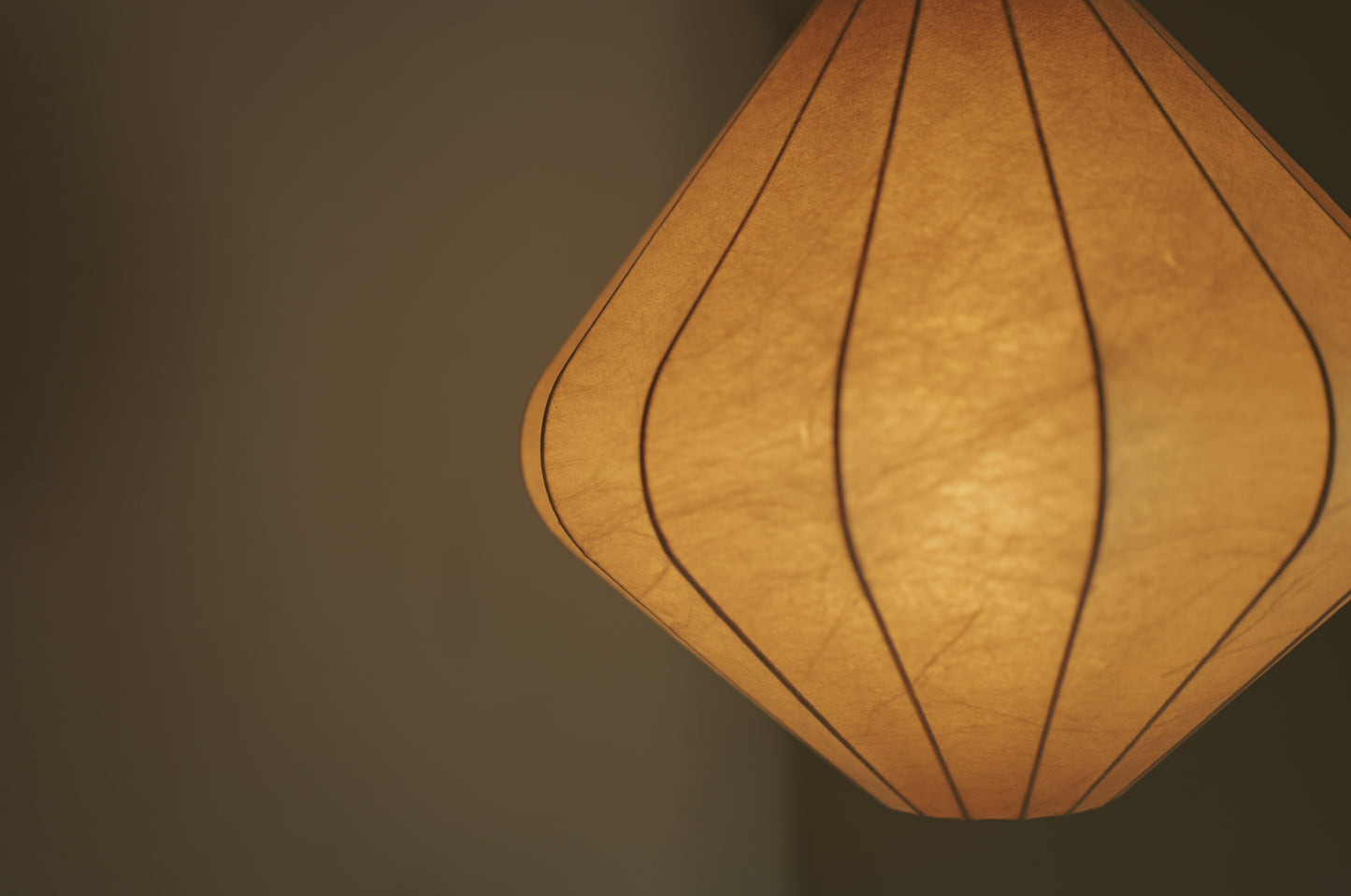 1960s cocoon pendant lamp  by goldkant