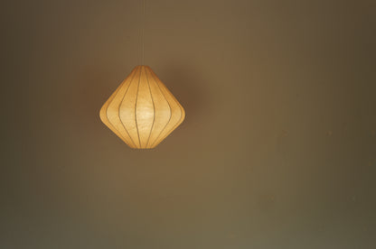 1960s cocoon pendant lamp  by goldkant