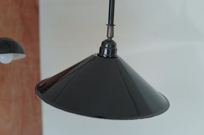 1960's French Double arm articulated wall lamp