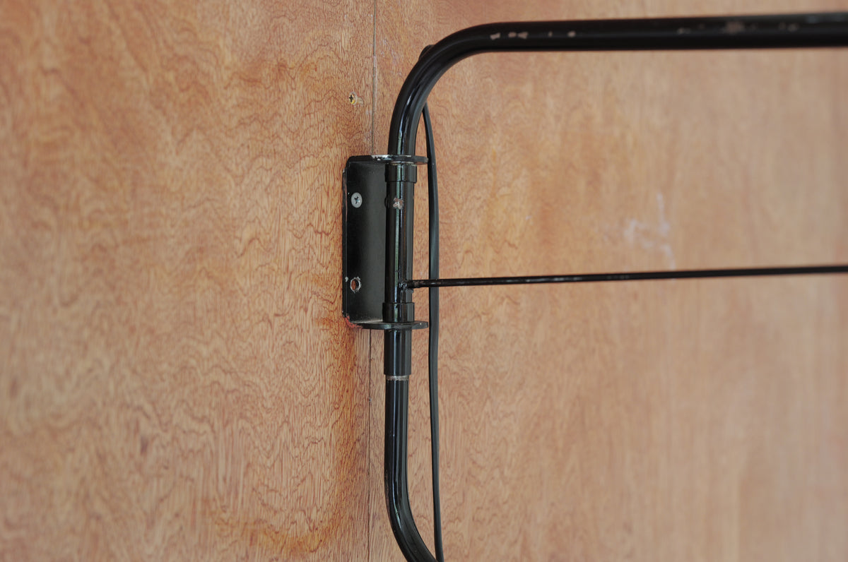 1960's French Double arm articulated wall lamp
