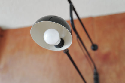 1960's French Double arm articulated wall lamp