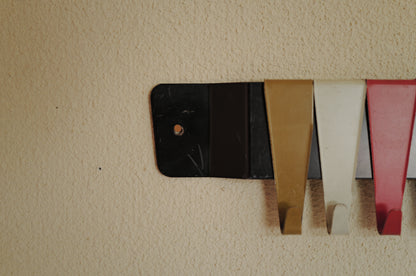 Coen de Vries small coat rack Pilastro The Netherlands 1950s