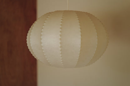 1960s cocoon pendant lamp in Germany　Goldkant