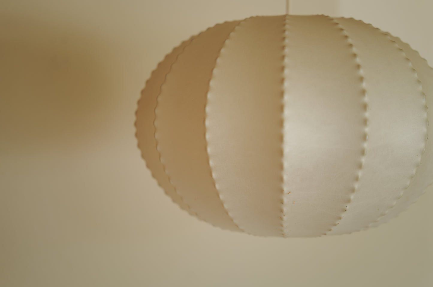 1960s cocoon pendant lamp in Germany　Goldkant