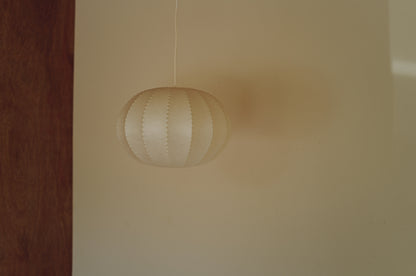 1960s cocoon pendant lamp in Germany　Goldkant