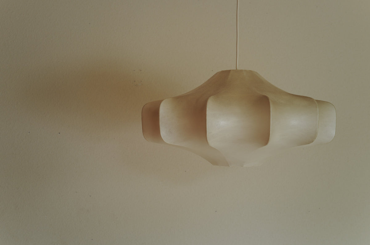 1960s cocoon pendant lamp for Goldkant
