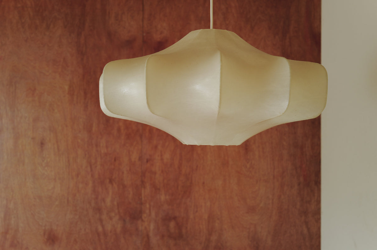 1960s cocoon pendant lamp for Goldkant