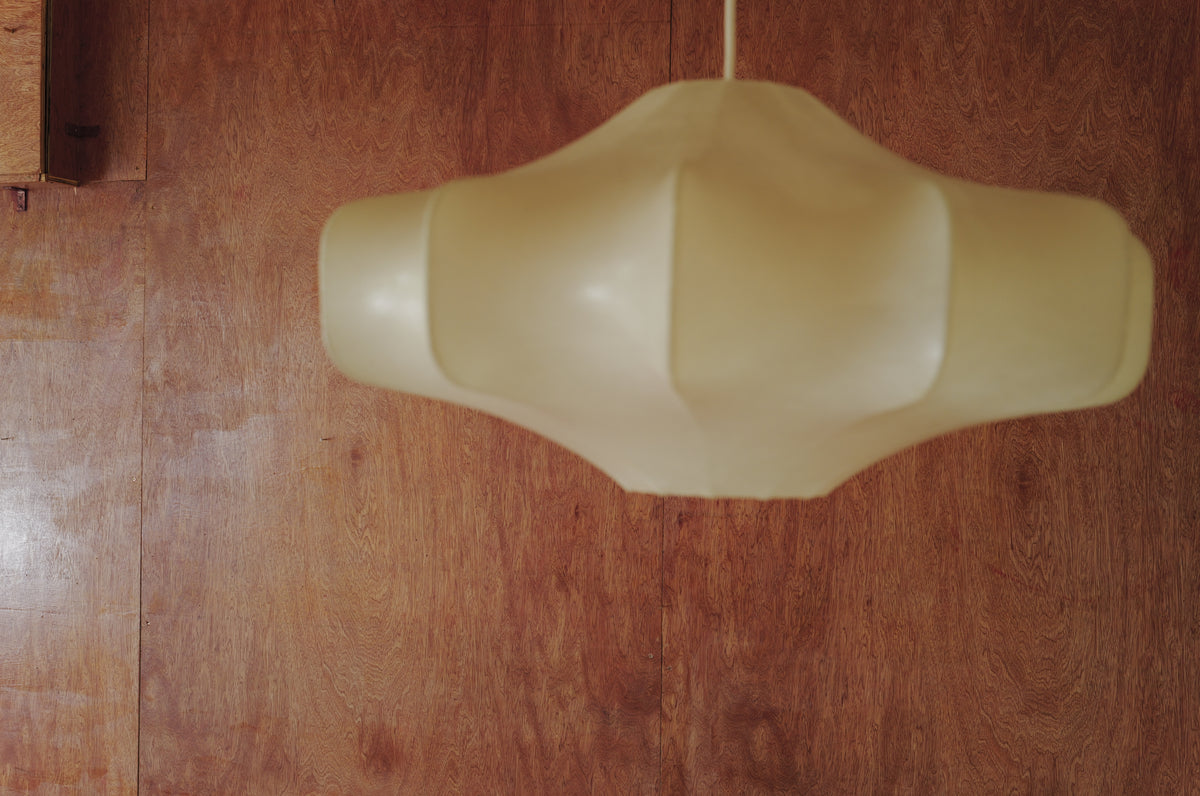 1960s cocoon pendant lamp for Goldkant