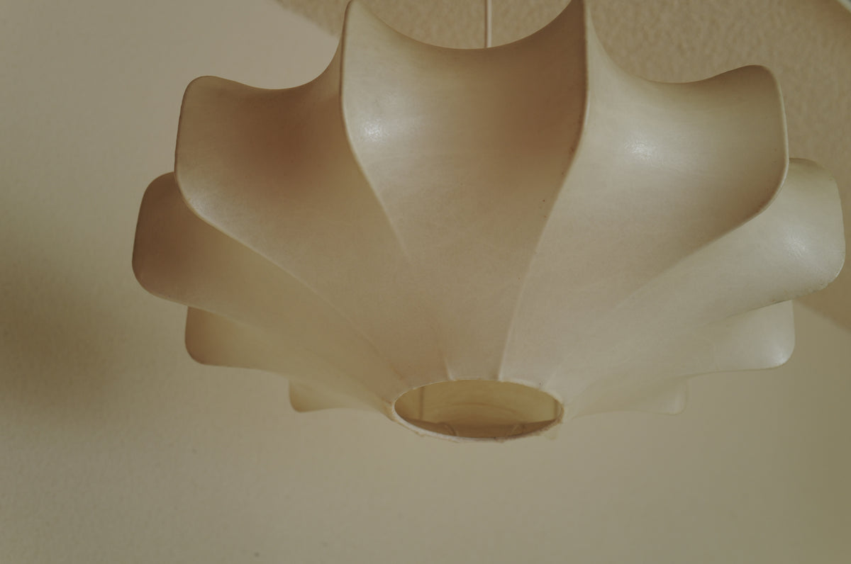 1960s cocoon pendant lamp for Goldkant