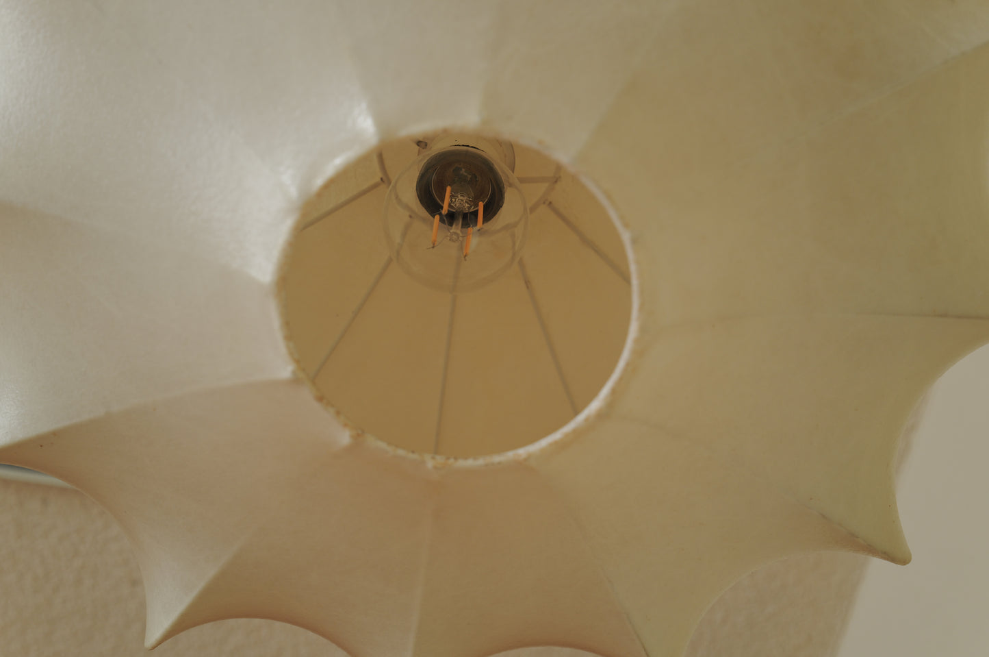 1960s cocoon pendant lamp for Goldkant