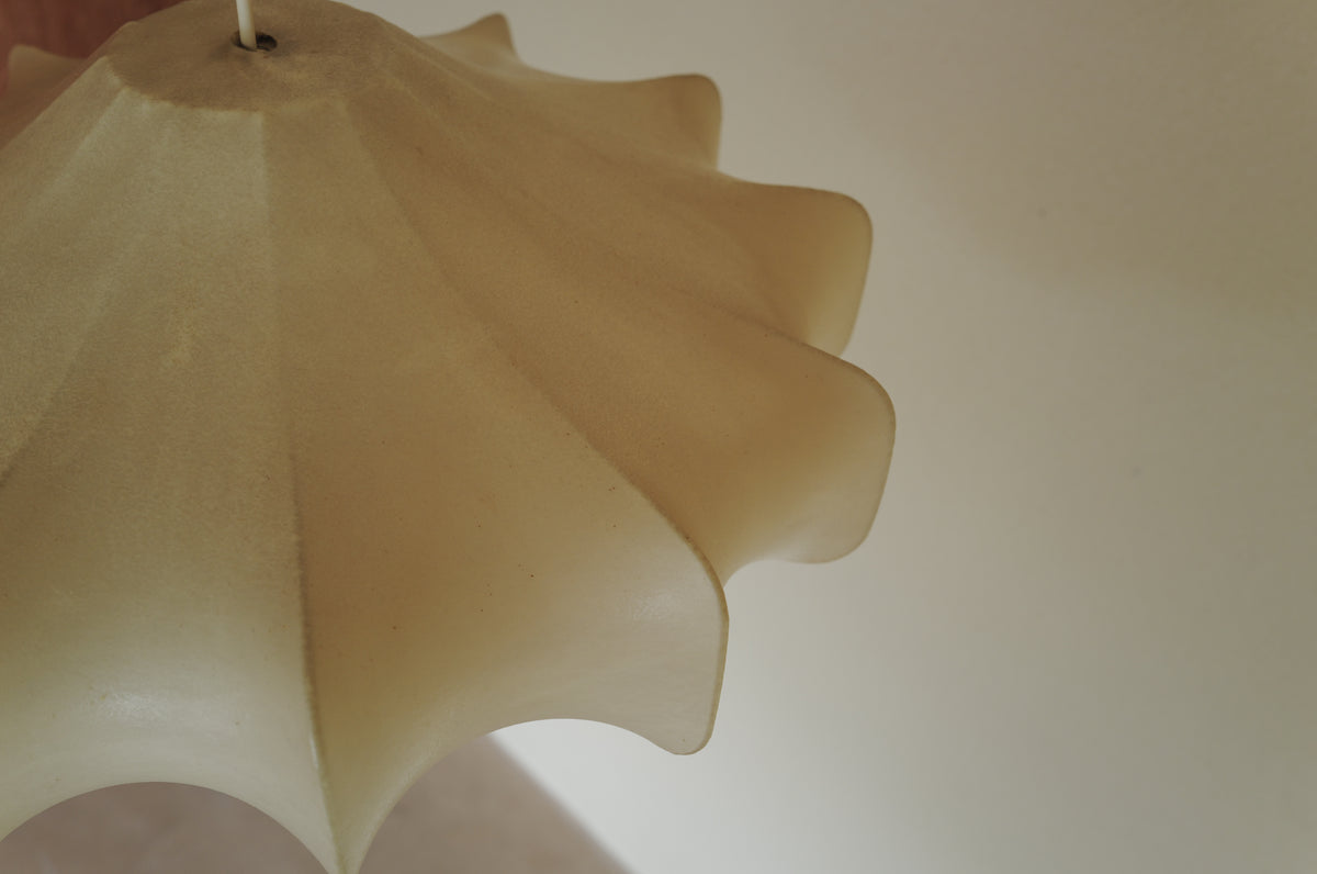 1960s cocoon pendant lamp for Goldkant