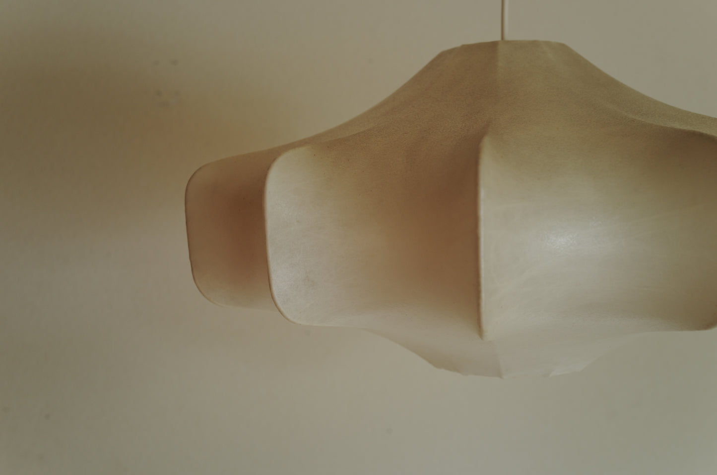 1960s cocoon pendant lamp for Goldkant