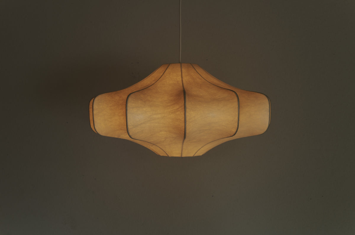 1960s cocoon pendant lamp for Goldkant