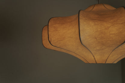 1960s cocoon pendant lamp for Goldkant