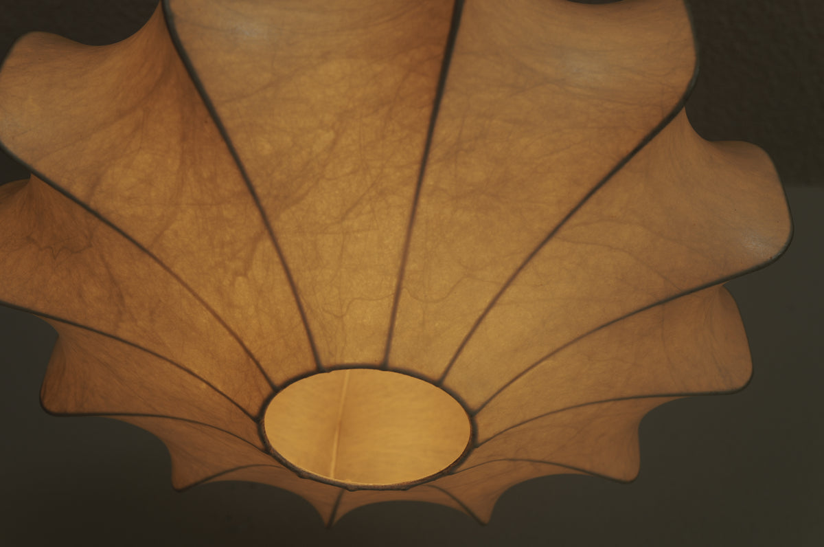 1960s cocoon pendant lamp for Goldkant
