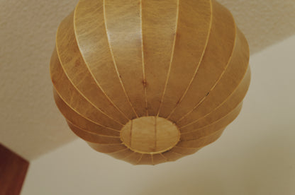 1960s cocoon pendant lamp in Italy