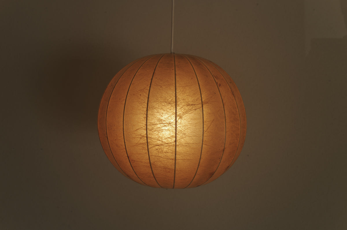 1960s cocoon pendant lamp in Italy