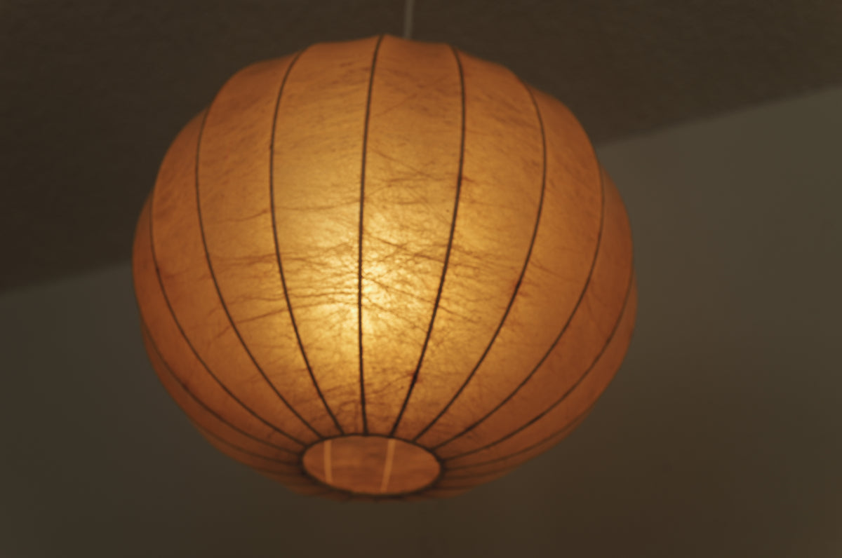 1960s cocoon pendant lamp in Italy