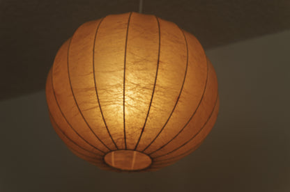 1960s cocoon pendant lamp in Italy