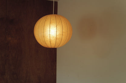 1960s cocoon pendant lamp in Italy