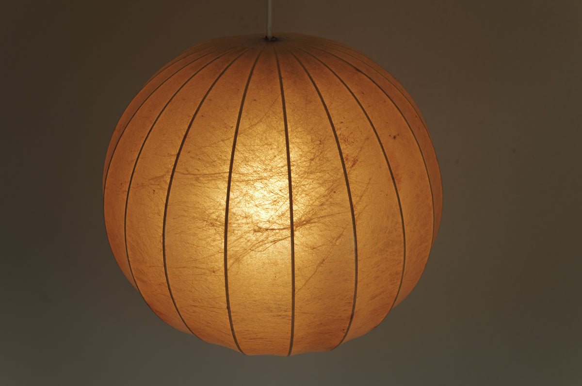 1960s cocoon pendant lamp in Italy