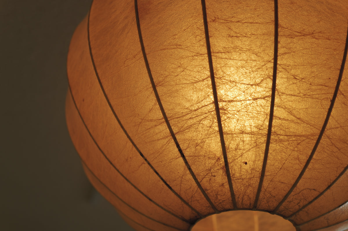 1960s cocoon pendant lamp in Italy