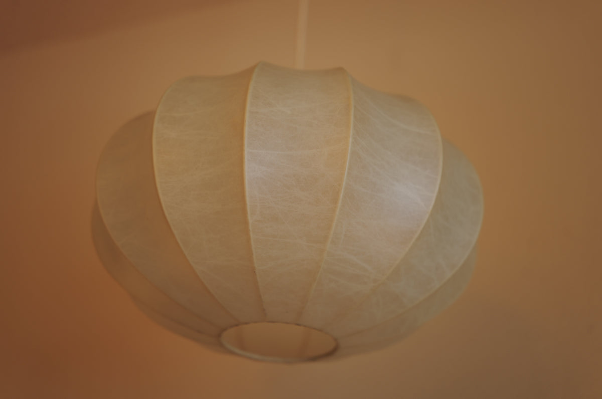1970s cocoon pendant lamp