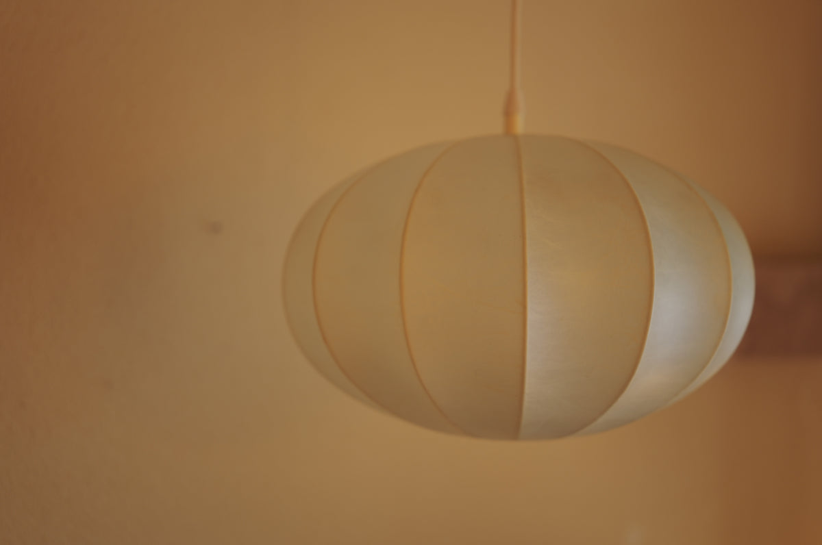 1970s cocoon pendant lamp