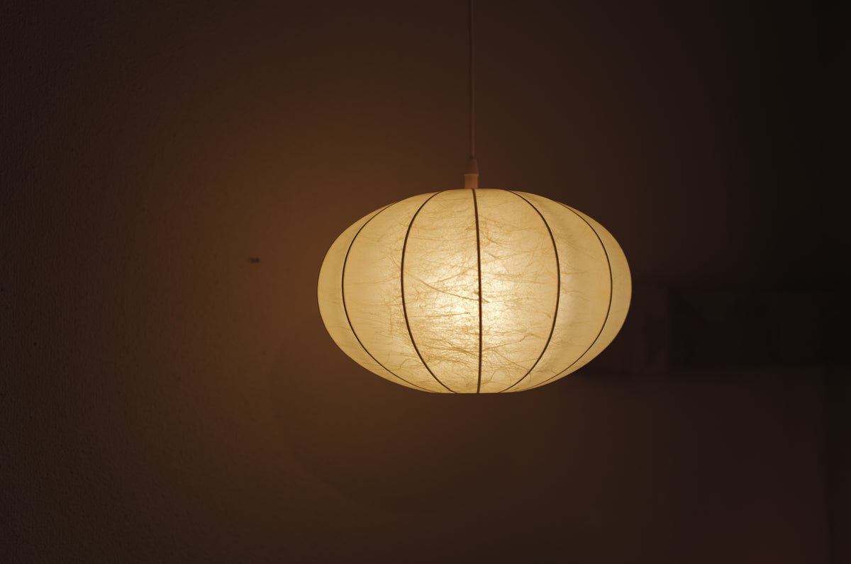 1970s cocoon pendant lamp