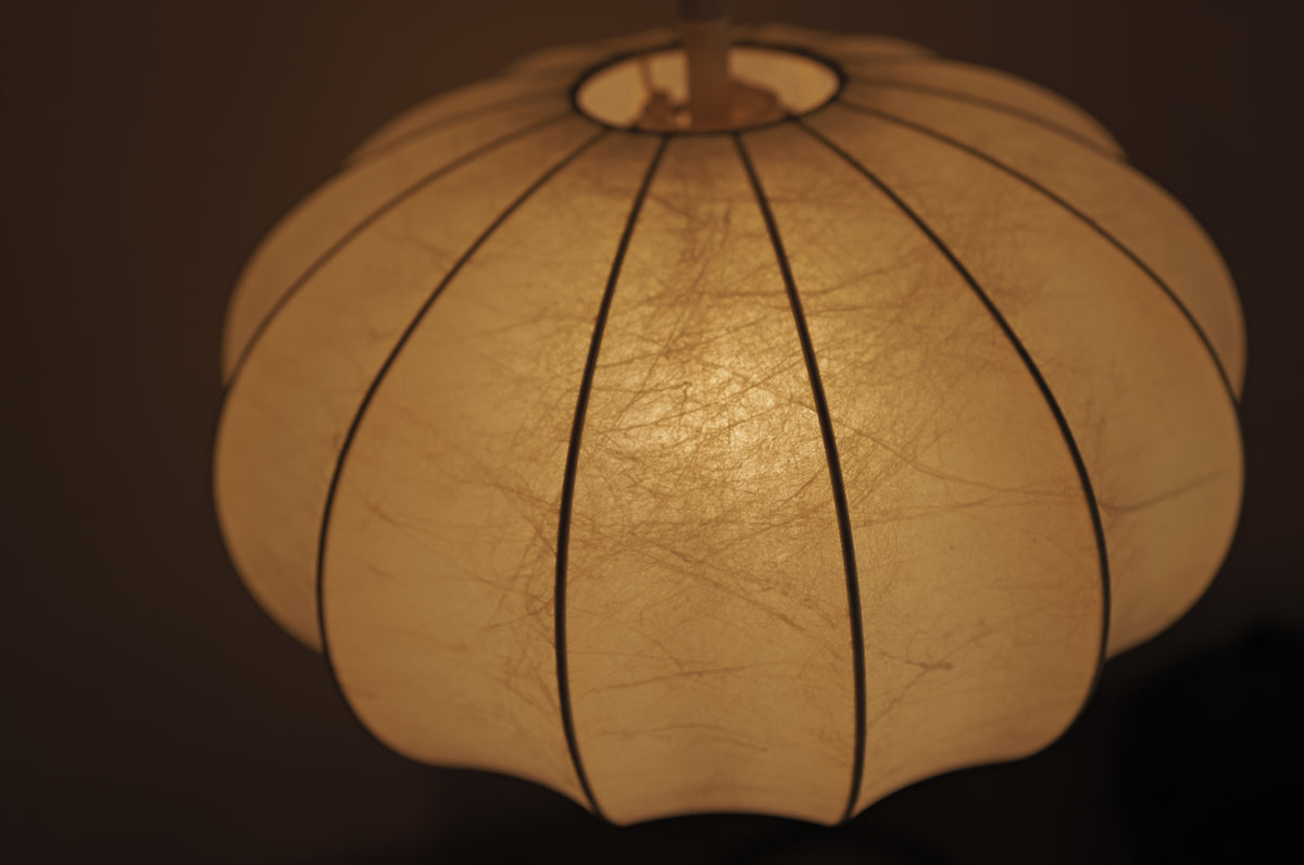 1970s cocoon pendant lamp
