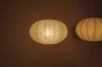 1970s cocoon pendant lamp