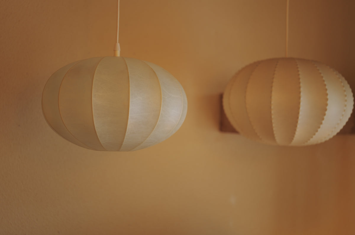 1970s cocoon pendant lamp