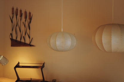 1970s cocoon pendant lamp
