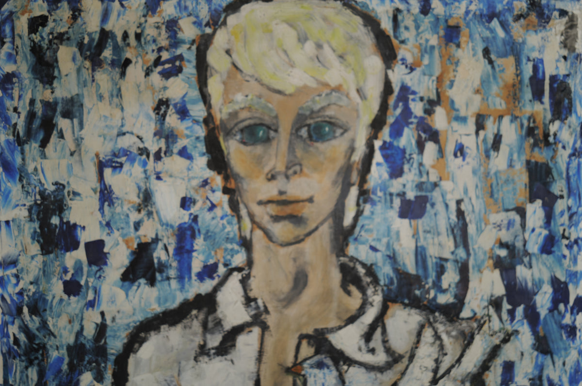 1960s~80s oil painting on canvas