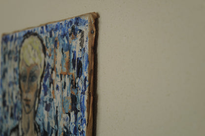 1960s~80s oil painting on canvas
