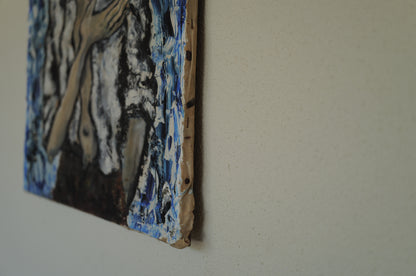 1960s~80s oil painting on canvas