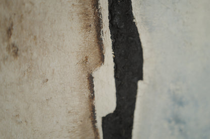 Abstract oil painting from 1960s France