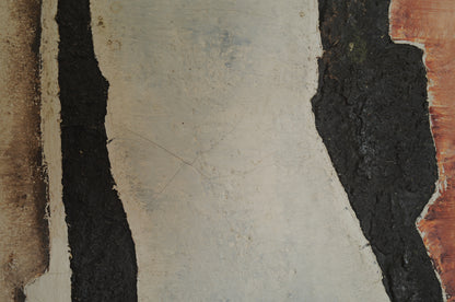 Abstract oil painting from 1960s France